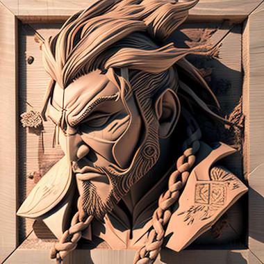 3D model Hanzo from Naruto (STL)